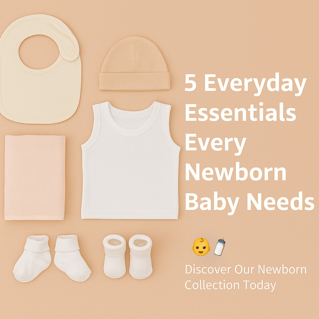 5 Everyday Essentials Every Newborn Baby Needs 👶🍼
