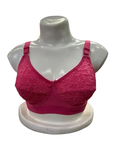 Chocolate Mesh Fancy Bra 