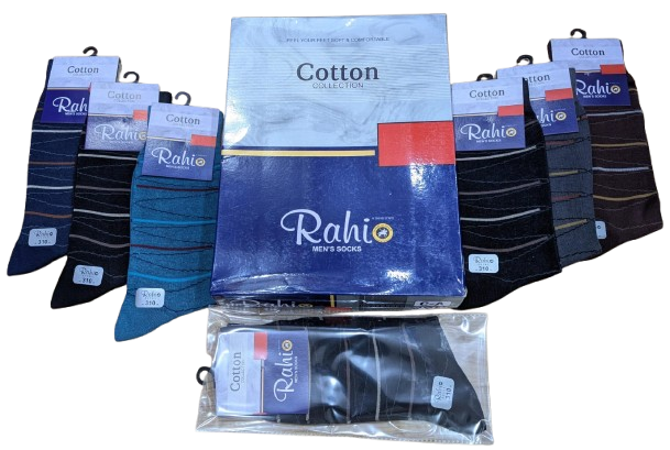 RAHI, Men’s Cotton Socks. (CA)