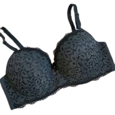 Allure Black Lace Bra 